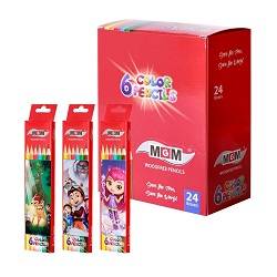 MGM مداد رنگی 6 رنگ